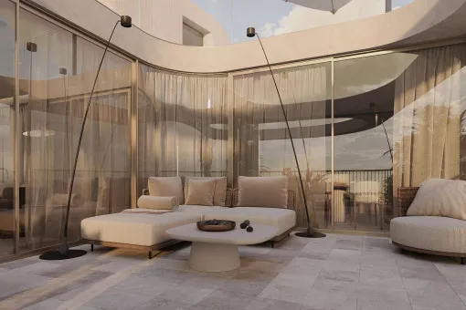 San Augustín, exclusive new-build duplex penthouse with large rooftop terrace and panoramic sea views — photo 12
