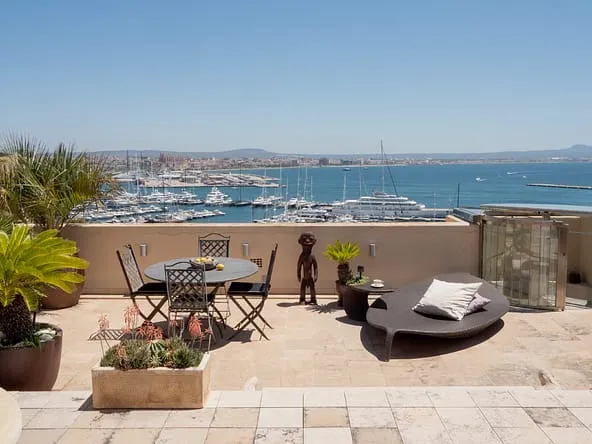 Exceptional sea view penthouse in La Bonanova — photo 1