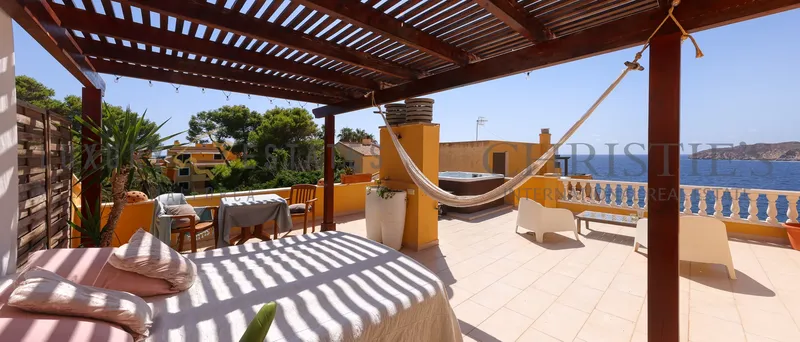Penthouse in Santa Ponsa in first sea line — photo 9