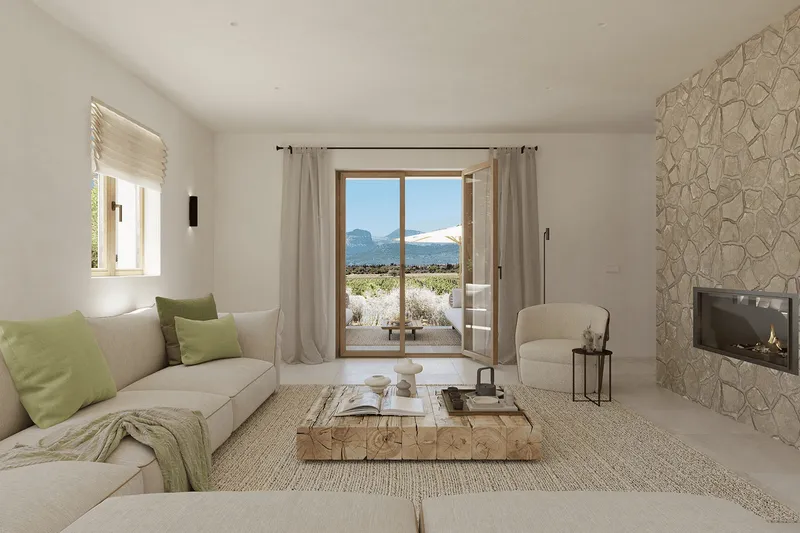 Mediterranean country house with pool in Binissalem — photo 2