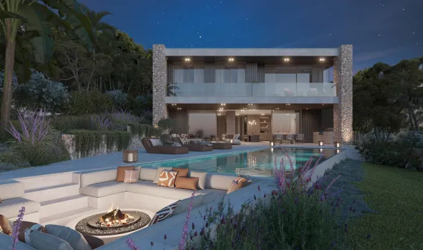 New-build villa with sea views, swimming pool and luxury design in Costa d'en Blanes — photo 8