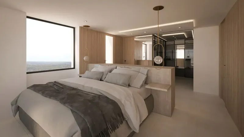This newly built villa in Sa Font Seca impresses with its luxurious equipment and fantastic panoramic views of the bay of Palma — photo 7