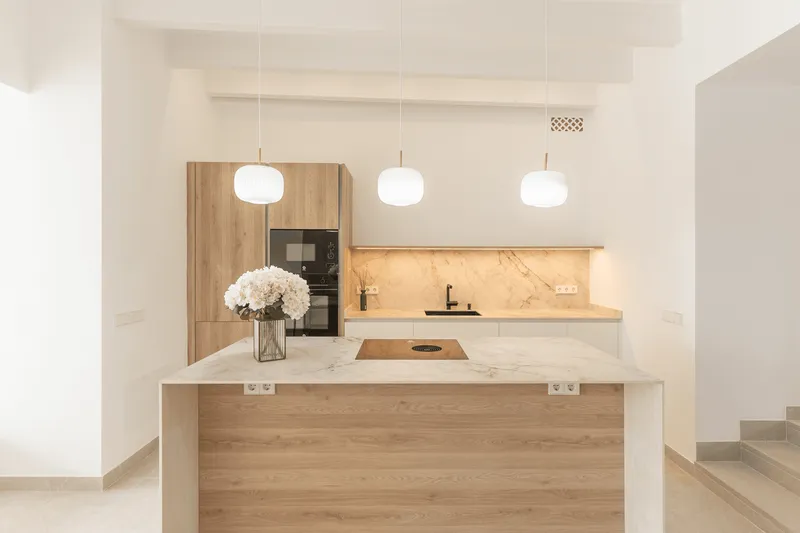 Renovated townhouse with pool in Arta — photo 10