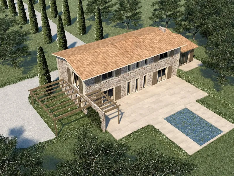 Plot with project and building permit between Campos, Porreres and Felanitx — photo 2