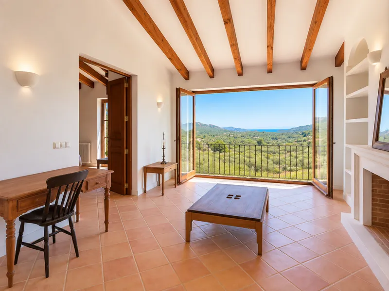 Traditional Mallorcan-style country estate with countryside and sea views in Artà, northeast Mallorca. — photo 12