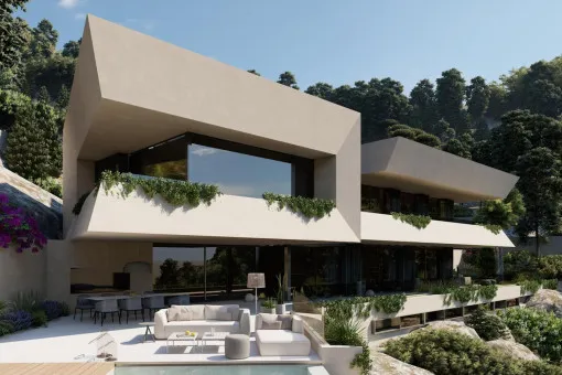 Son Vida, project in Son Vida with a flat plot and partial sea views — photo 7