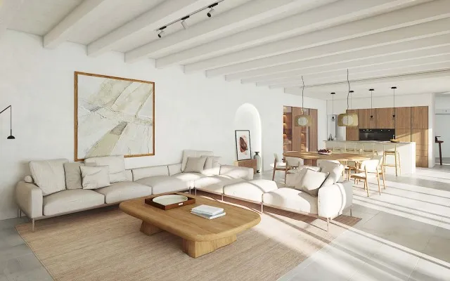 Charming townhouse with distant sea views for sale in Ses Salines, Mallorca — photo 7