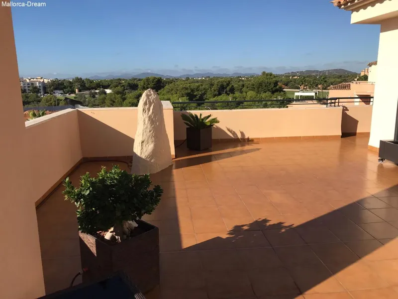 Sa Coma: Fantastic sunny penthouse with 60m2 XL terrace in Sa Coma — photo 4