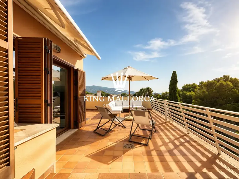 Penthouse in Magaluf with sea-view terrace, 3 bedrooms 2 bathrooms, garage. Palma de Mallorca — photo 6