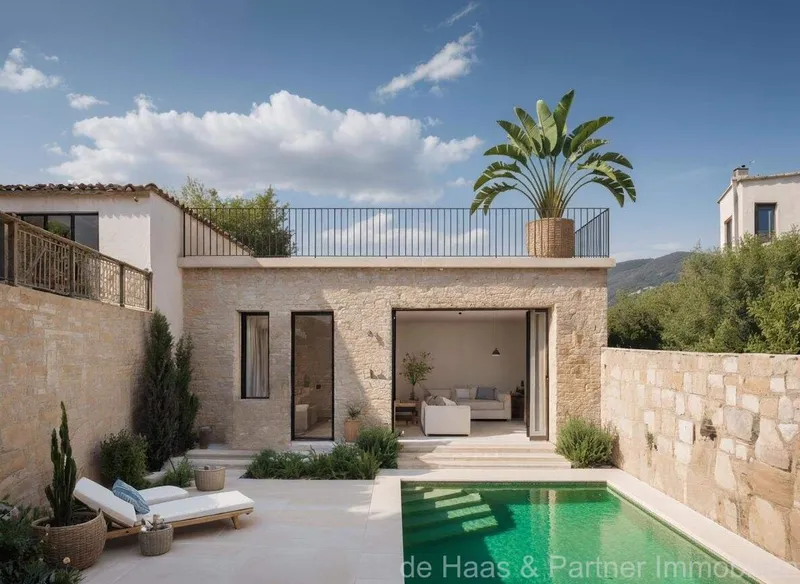 120m² townhouse with 3 rooms, pool and patio for sale — photo 2