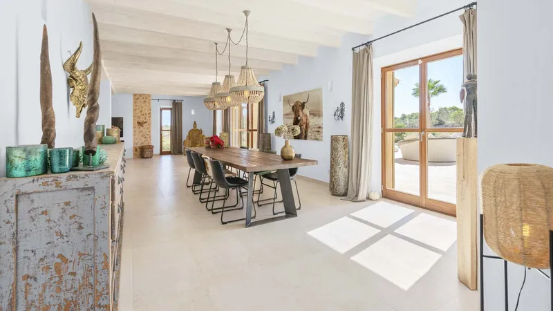 A Stunning Natural Stone Finca Near Ses Salines—Privacy, Panoramic Views, and the Mediterranean Lifestyle — photo 9