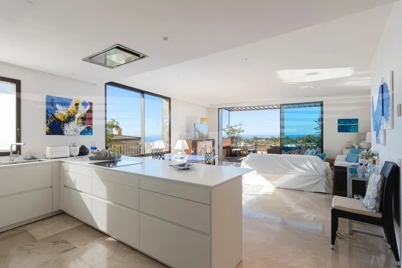 Bonanova I Sea view penthouse with swimming pool — photo 7