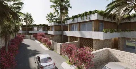 Project of a newly built luxury semidetached house with sea views and access to the sea in Sol de Mallorca, on the southwest of Mallorca — photo 3