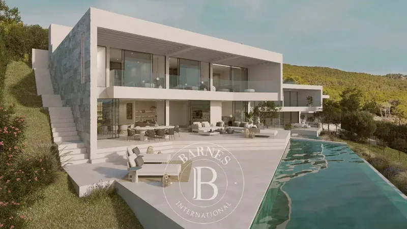 Solara One - Modern Four-Bedroom Villa with Panoramic Views in Camp de Mar — photo 1