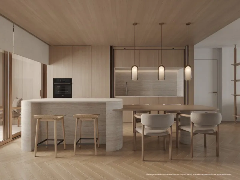 XO Jonquet – The Park Residences New-Build Apartment on the Paseo Marítimo with Pool, Lift, Gym, Spa, Cinema, A+ - Palma de Mallorca - 2 Bedrooms, 80 m² — photo 6