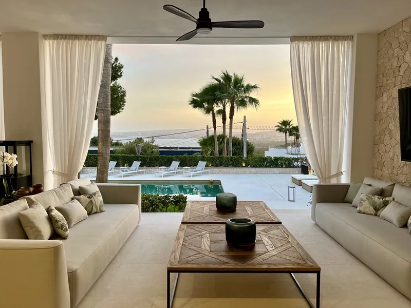 Short-term rental: Dream villa with sea views in Portals - Marcel Remus Real Estate — photo 6