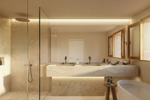Ses Salines, Mediterranean luxury finca, 250 m² living space, pool, 20,800 m² land, with influence on landscape design at Ses Salines — photo 9