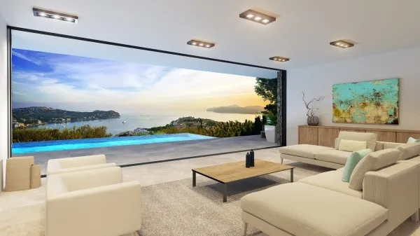 New build sea view villa in construction in Calvià / Costa de... — photo 3