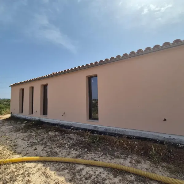This rustic finca still pending completion, located on the outskirts of Llucmajor, has unobstructed views of the countryside, the land is — photo 4