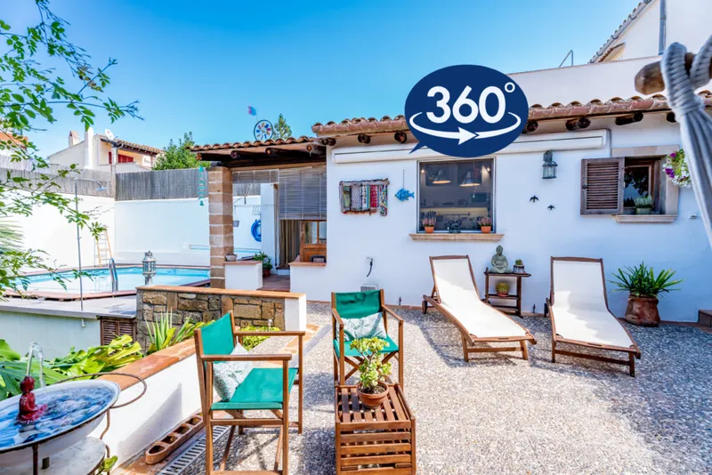 Charming townhouse with pool and small garden in a quiet location – Capdepera — photo 1