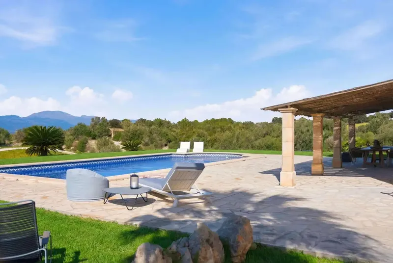 Charming rustic finca in Llubí with holiday license, pool and spectacular views of the Serra de Tramuntana — photo 7