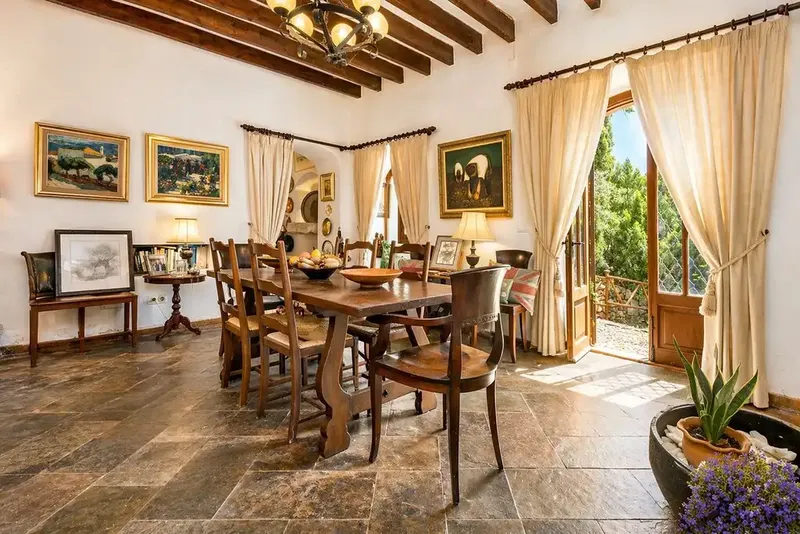 In the heart of Mallorca, on the outskirts of Mancor de la Vall, stands this charming natural stone property offering privacy, t — photo 7