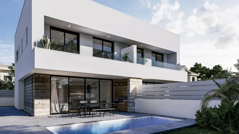 Semi-detached chalet with pool in Can Picafort — photo 4