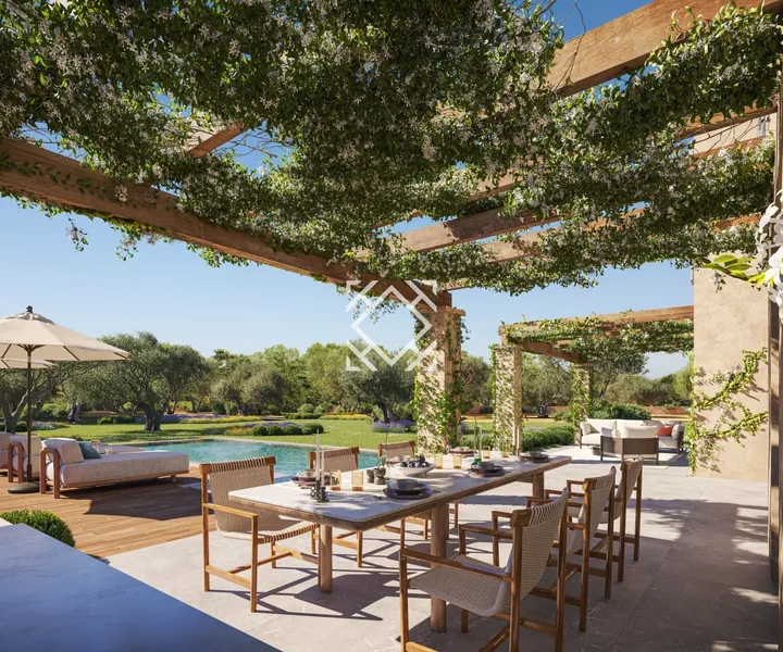 Exclusive modern design villa for sale with panoramic views in privileged location, in Marratxí, Mallorca. — photo 4