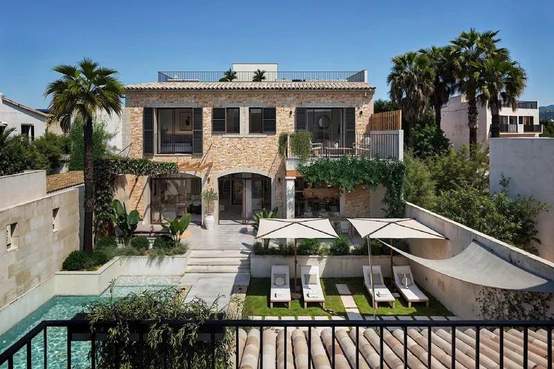 New-build Townhouse with Garden, Roof Terrace & Guesthouse in Ses Salines — photo 1