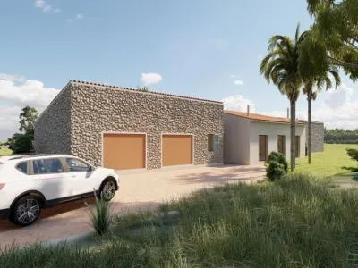 Sant Joan / Petra: Rural plot with building permit for a finca for sale — photo 11