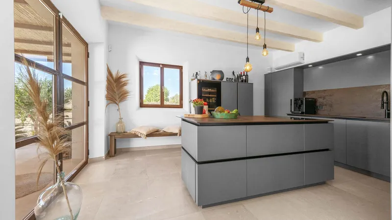 A Stunning Natural Stone Finca Near Ses Salines—Privacy, Panoramic Views, and the Mediterranean Lifestyle — photo 6