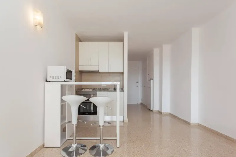 Estudio con vista al mar, reformado, amueblado, electrodomésticos, lavadora, cocina completa incluso horno. — photo 8