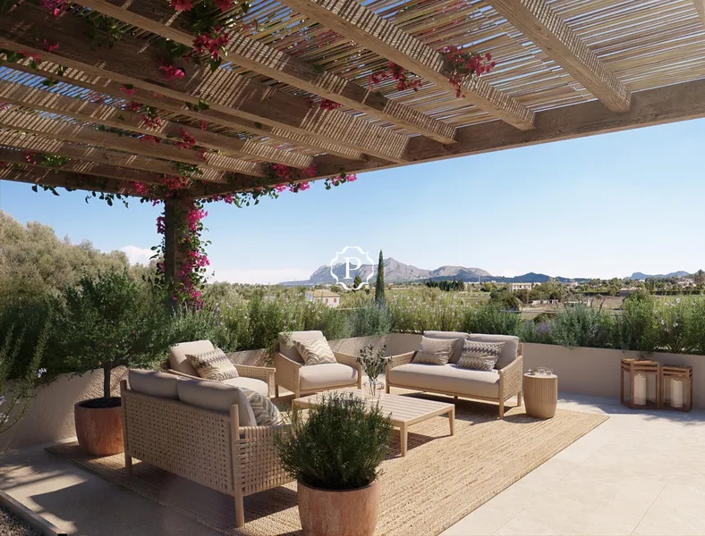 Finca for sale in Alcudia, projected construction with pool and vineyard — photo 9