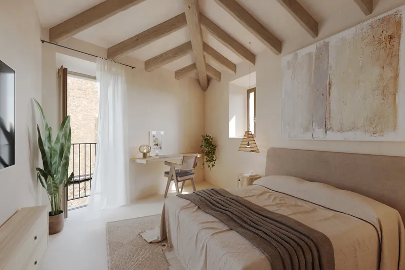 Townhouse in Arta - Inner patio with pool — photo 6