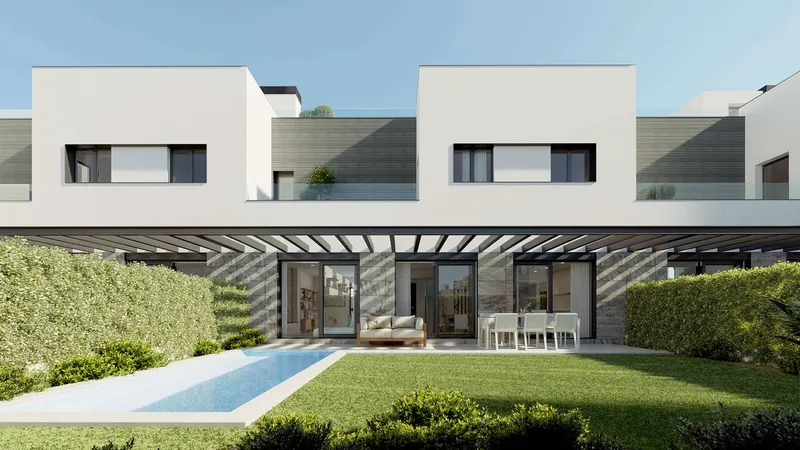 124m² terraced house with 7 rooms, 3 bathrooms and pool for sale — photo 3