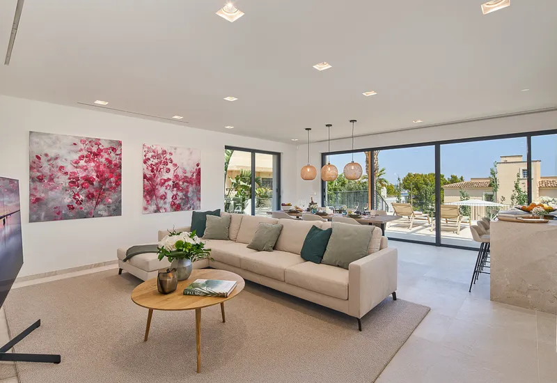 Exclusive: New build garden apartment in exclusive complex with private pool in Cas Catala - Marcel Remus Real Estate — photo 1