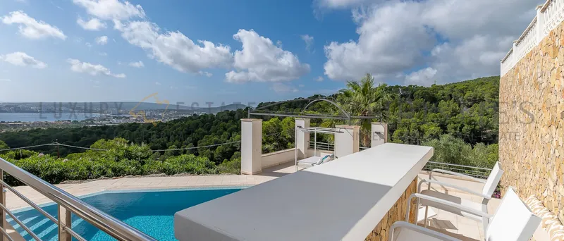 Modern sea view villa in Costa d'en Blanes near Puerto Portals — photo 12
