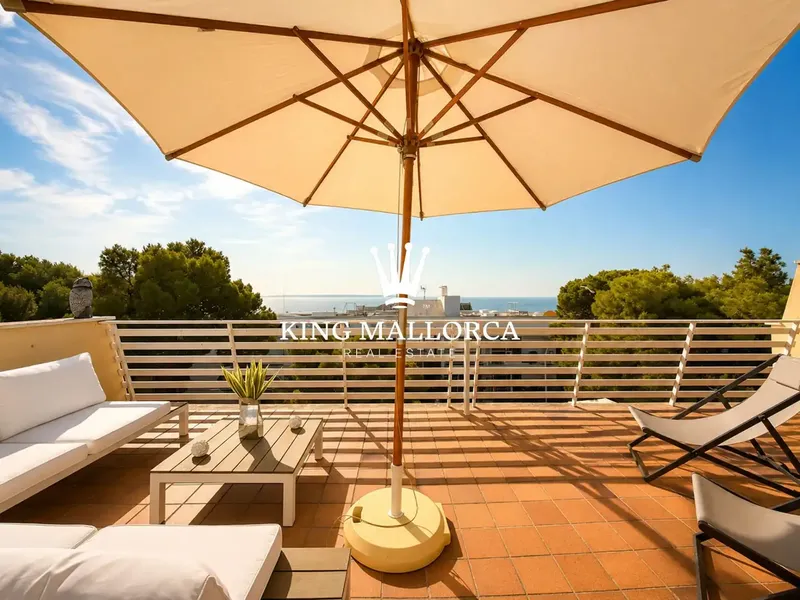 Penthouse in Magaluf with sea-view terrace, 3 bedrooms 2 bathrooms, garage. Palma de Mallorca — photo 3