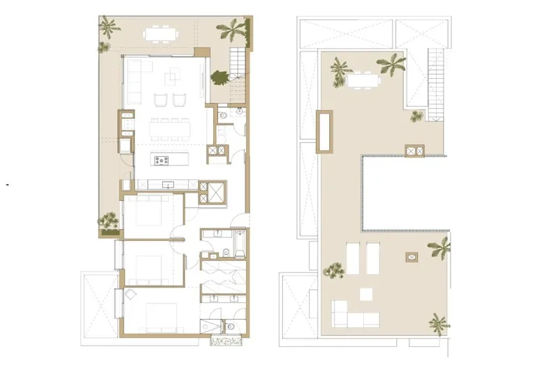 Palma I Chic penthouse with roof terrace and pool — photo 6