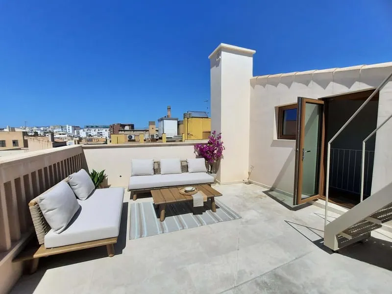 Fully renovated duplex penthouse with a private roof terrace — photo 5