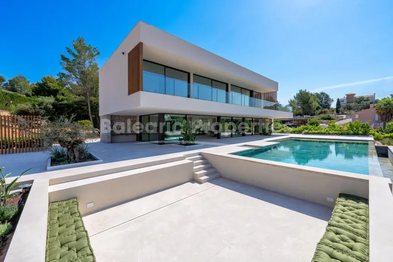 Contemporary villa for sale in the peaceful area near Bunyola, West Mallorca — photo 6