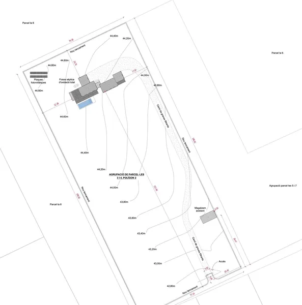 Buildable plot in Campos with basic project — photo 1