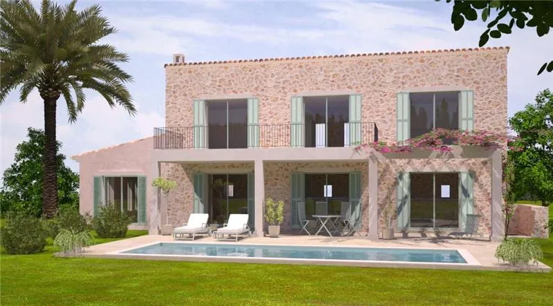 Plot of approx. 15,218 m² with 300 m² of buildable area in Ses Salines — photo 1