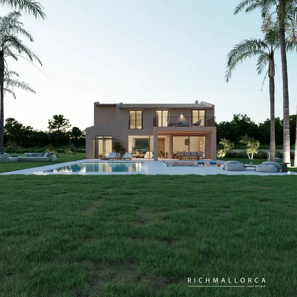 New-build Mediterranean country house with pool and large plot in Sencelles — photo 7