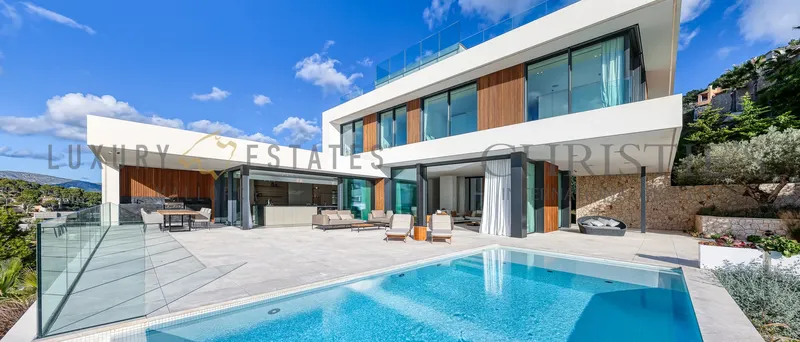 Modern villa in Puerto de Andratx with stunning sea views — photo 9