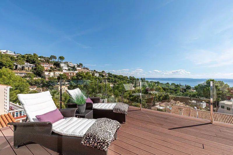 Modern villa with sea views in Costa d'en Blanes — photo 11