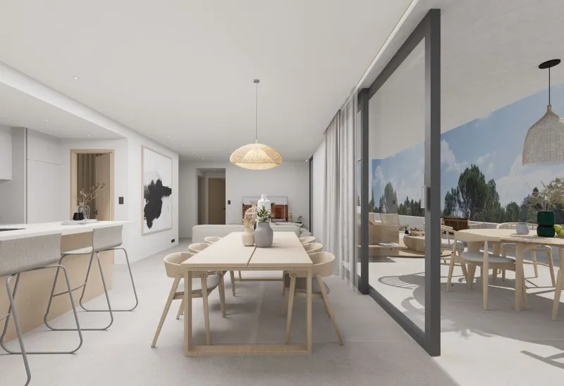 Luxurious and modern newly built apartments with communal pool, parking and storage room — photo 7