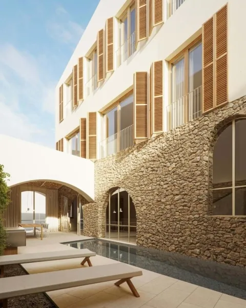 Santanyí Townhouse Project for Sale with Pool & Courtyard | Luxury Old Town Living — photo 9