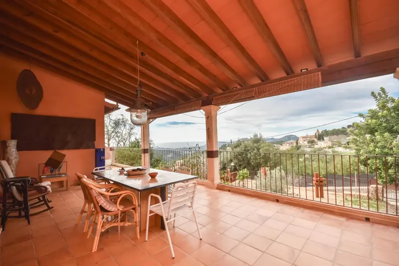 Charming village house with land, sea views and the captivating village of Galilea in the heart of the Serra de Tramuntana. If you are a lover — photo 1