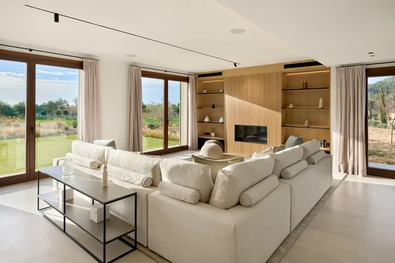 Finca Son Galambre - idyllic newly built finca with sea views and dreamlike Mediterranean garden - Marcel Remus Real Estate — photo 7